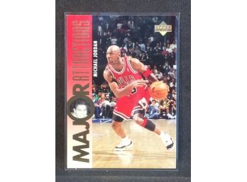 1995 Upper Deck Michael Jordan Major Attractions