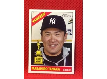 2015 Topps Heritage Masahiro Tanaka Rookie Card