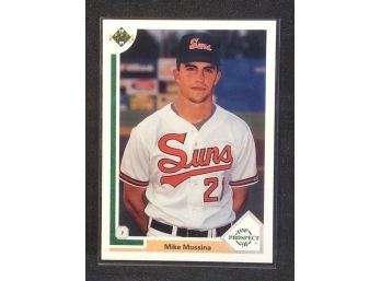 1991 Upper Deck Mike Mussina Rookie Card