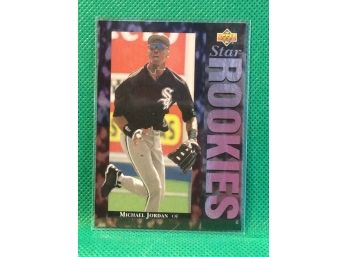 1994 Upper Deck Baseball Michael Jordan Star Rookies Card