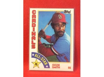 1984 Topps Ozzie Smith All Star Card