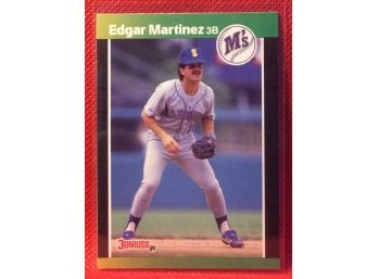 1989 Donruss Edgar Martinez Rookie Card