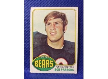 1976 Topps Football Bob Parsons