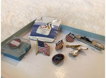 Vintage Figure Skating & Olympic Pins