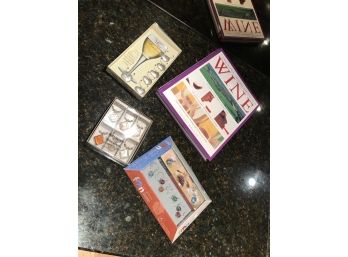Wine Book And Wine Charms
