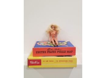 Vintage Puzzles & Barbie