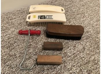 Vintage Shoe Brushes & More