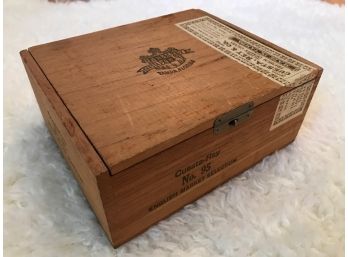 Cuesta-Ray Wooden Cigar Box