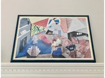 David Hockney, 'Large Interior' Los Angeles Print