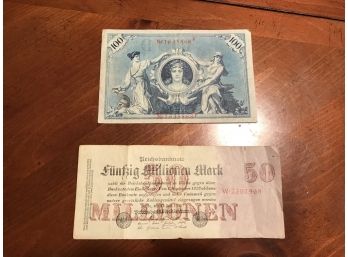 Antique & Vintage German Currency