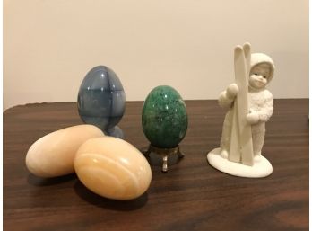 Stone Eggs & Snowbaby