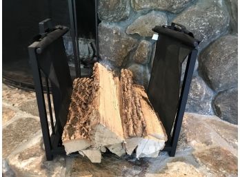 Log Holder With Removable Carrier