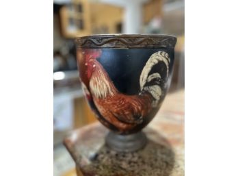 Beautiful Rooster Planter Vase