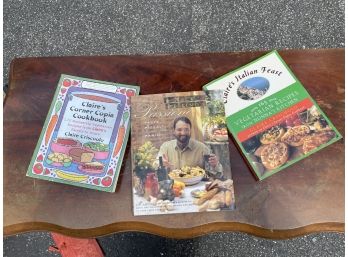 3 Signed Cookbooks Claires And Nick Stellino