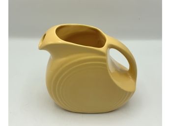 Vintage Fiestaware Yellow Juice Pitcher