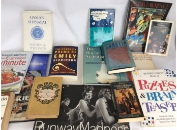 Mixed Lot Used Books Runway Madness Emily Dickinson Poems