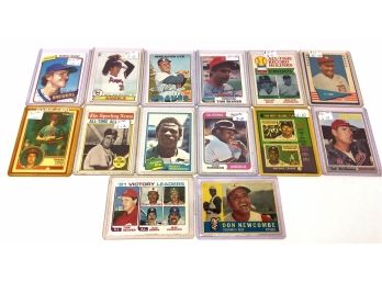 Lot Of Vintage Topps Baseball Cards Rickey Henderson Ted Williams Nolan Ryan Robin Yount (Lot7)