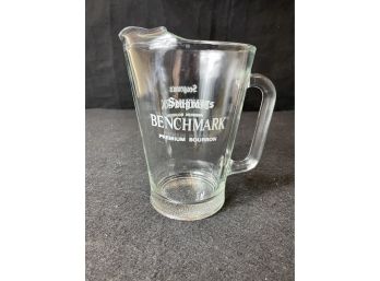 Seagrams Benchmark Whiskey Promotional Water Pitcher