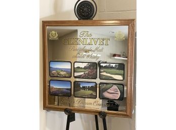 Glenlivet Golfer's Dream Courses Bar Mirror