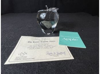 Lenox Crystal Apple