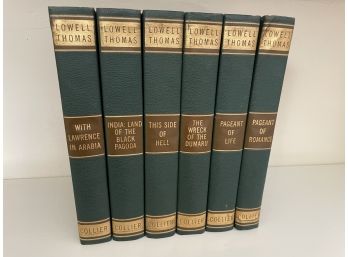 Lowell Thomas Adventure Library - 1924-1943 - Six Volume Set