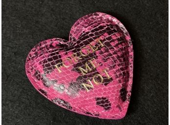 Henri Bendel 'forget Me, Forget Me Not' Heart Paperweight