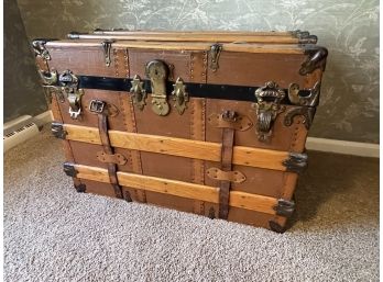 Amazing Old Trunk Chest