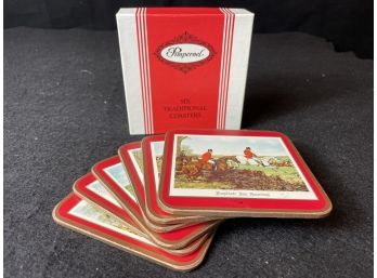 Pimpernel English Hunting Coaster Set