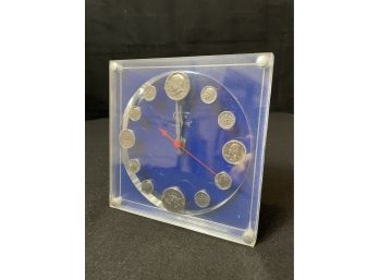 Crown Royal Clock With Coins