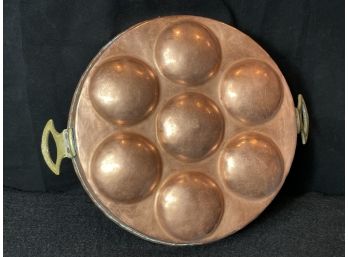 Antique Copper Biscuit Pan