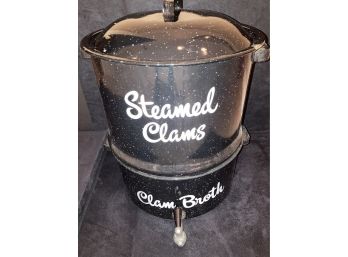 Awesome Clam And Lobster Steaming Pot
