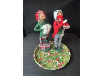 Christmas Decor Lot 4 - Byers' Caroler Figures