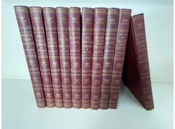 Collected Works Of Rudyard Kipling - 10 Volume Set - Balmor Edition 1930