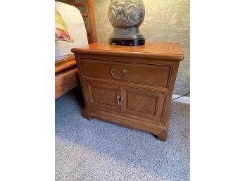 Gorgeous Hard Wood Night Stand Table 1 Of 2