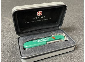 Wenger Swiss Army Knife Keychain In Box