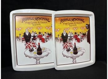 Pair Of Royal Montaine Serving Trays