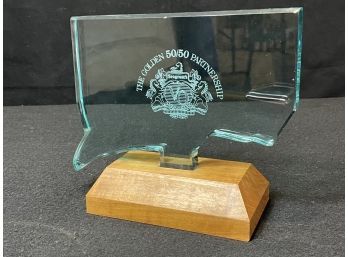 Seagram's VO Award CT Glass