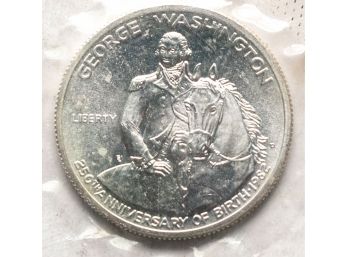 1982-D George Washington 250th Anniversary Of Birth Half Dollar