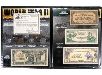 WWII Coins, Currency & Stamps