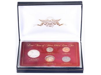 Last Year Of Silver 1964 Coin Set