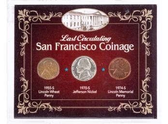 Last Circulating San Francisco Coinage