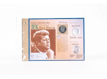 (E) 1979 JFK Hald Dollar & 1907 Indian Head Penny