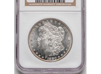 1880-S Morgan Silver Dollar NGC MS64