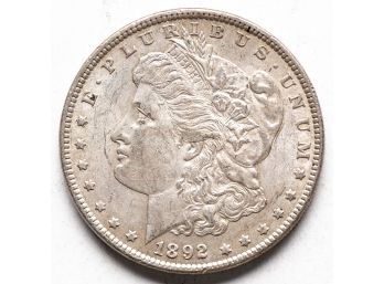 1892 Morgan Silver Dollar