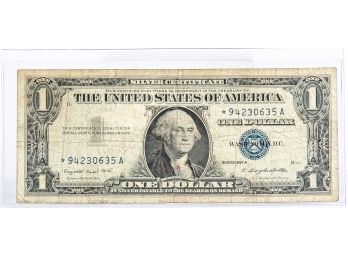 1957A $1 Blue Seal Bill