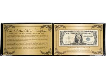 1957-A $1 Blue Seal Bill