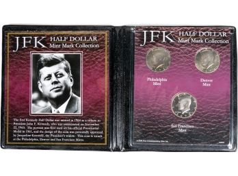 JFK Half Dollar Mint Mark Collection