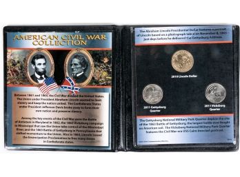 Civil War Commemorative Quarters And Dollar Coin