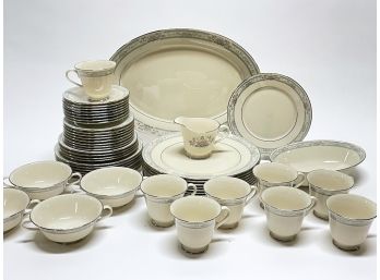 A Large Dinner Service, 'Charleston' By Lenox