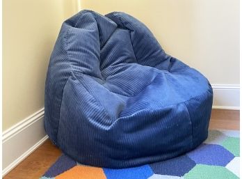 A Corduroy Bean Bag Chair